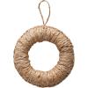 imageCreative CoOp Round Woven Jute Trivet with Loop Natural
