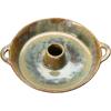 imageCreative CoOp Stoneware Dish Reactive Glaze Brown Each One Will Vary Toothpick Holder