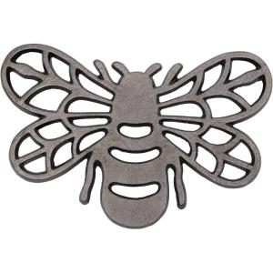 imageCreative CoOp Aluminum Butterfuly Design Trivet 8quot Black