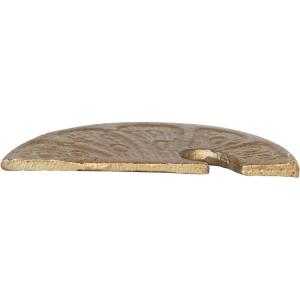 imageCreative CoOp Antique Metal Lemon Slice Shaped Bottle Opener Gold