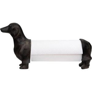 imageCreative CoOp Antiqued Bronze Dachshund Dog Paper Towel Holder