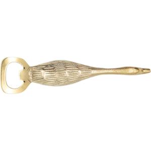 imageCreative CoOp Cast Aluminum and Stainless Steel Duck Shaped Bottle Opener Gold