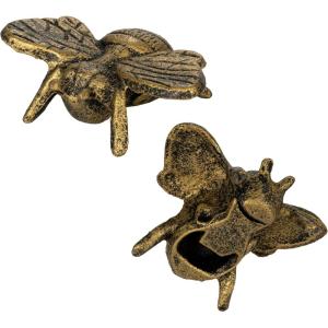 imageCreative CoOp Distressed Cast Metal Bee Bottle Opener Gold