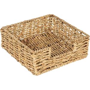 imageCreative CoOp HandWoven Seagrass Napkin Holder Natural