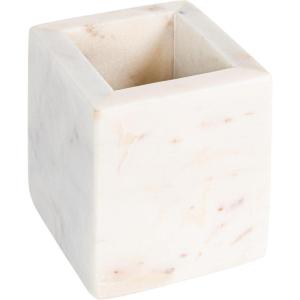 imageCreative CoOp Square Marble Container White
