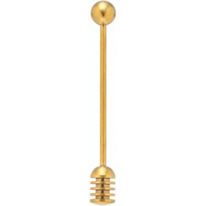 imageCreative CoOp Stainless Steel Honey Dipper Gold Finish