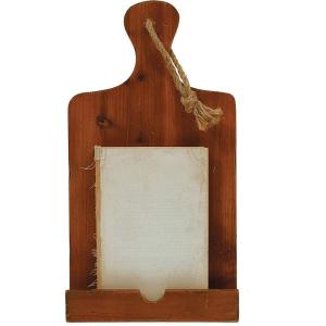 imageCreative CoOp Wood Tablet Holder with Rope