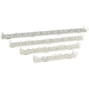 imageDecorative Cream Iron Ledges Set of 4 Sizes