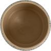 imageCreative CoOp Blue Stoneware Canister with Lid Cream Color Natural 575quot round