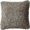 imageCreative CoOp Brown Woven Cotton Blend Boucl Pillow Cream Square