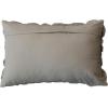 imageCreative CoOp Cotton Lumbar Pillow with Appliqued Quilted Seashells Sage