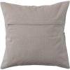 imageCreative CoOp Cotton Throw Embroidered Floral Pattern and Chambray Back Multicolor Pillow Multi