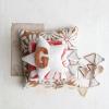 imageCreative CoOp Cream HandWoven Reclaimed Cotton Crocheted Star Shaped Pillow