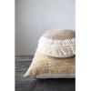 imageCreative CoOp Mlange Cotton Blend Boucl Pillow 20quot L x 20quot W x 2quot H MulticolorMulticolor