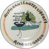 imageCreative CoOp Stoneware Plate Set with Hotel Restaurant Image Styles Multicolor Set of 12