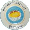 imageCreative CoOp Stoneware Plate Set with Hotel Restaurant Image Styles Multicolor Set of 12