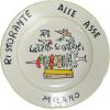 imageCreative CoOp Stoneware Plate Set with Hotel Restaurant Image Styles Multicolor Set of 12