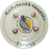 imageCreative CoOp Stoneware Plate Set with Hotel Restaurant Image Styles Multicolor Set of 12