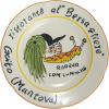 imageCreative CoOp Stoneware Plate Set with Hotel Restaurant Image Styles Multicolor Set of 12