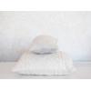 imageCreative CoOp Woven Cotton Jacquard Lumbar Pillow 14quot L x 9quot W x 2quot H Greige