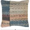 imageCreative CoOp Woven Jute and Cotton Multicolor Pillow Covers 20quot L x 20quot W x 0quot H