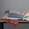 imageCreative CoOp Woven Jute and Cotton Multicolor Pillow Covers 20quot L x 20quot W x 0quot H