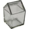 imageCreative CoOp 45Ounce Glass House Shaped Jar with Lid Clear