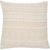 imageCreative CoOp Woven Cotton Embroidered Pillow 20quot L x 20quot W x 2quot H Beige