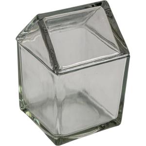 imageCreative CoOp 45Ounce Glass House Shaped Jar with Lid Clear