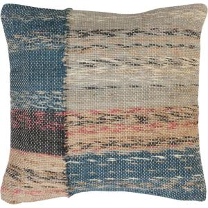 imageCreative CoOp Woven Jute and Cotton Multicolor Pillow Covers 20quot L x 20quot W x 0quot H