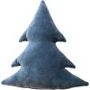 imageCreative CoOp Blue Cotton Tree Shaped Pillow