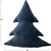 imageCreative CoOp Blue Cotton Tree Shaped Pillow