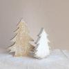 imageCreative CoOp Distressed Wood Christmas Tree White
