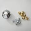imageCreative CoOp Glass and Foam Disco Ball Ornaments with Acetate Box Silver Finish Set of 6