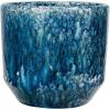 imageCreative CoOp Large Decorative TerraCotta Planter with Crackle Glaze Blue