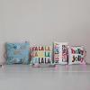 imageCreative CoOp Multicolor Square Cotton Tufted Pillow Peace On Earth