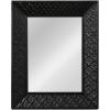 imageCreative CoOp Rattan Rectangle Wall Mirror NaturalBlack