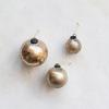 imageCreative CoOp Round Glass Seeded Ball Ornament Antique Gold Finish
