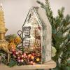 imageCreative CoOp Tall Mercury Glass House Decoration Silver