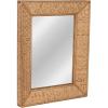 imageCreative CoOp Rattan Rectangle Wall Mirror NaturalNatural