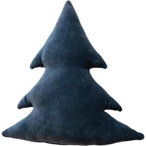 imageCreative CoOp Blue Cotton Tree Shaped Pillow