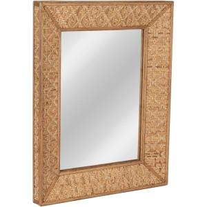 imageCreative CoOp Rattan Rectangle Wall Mirror NaturalNatural