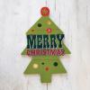 imageCreative CoOp 1134quotW x 1734quotH Wood Tree Dcor Merry Christmas Multi Color Wall Art