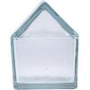 imageCreative CoOp 20Ounce Glass House Shaped Jar with Lid Clear20Ounce