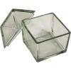 imageCreative CoOp 20Ounce Glass House Shaped Jar with Lid Clear20Ounce