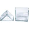 imageCreative CoOp 20Ounce Glass House Shaped Jar with Lid Clear20Ounce