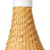 imageCreative CoOp Bamboo Fan Pendant Lamp Natural 6 Feet Cord 60 Watt Bulb Maximum Hardwire Only