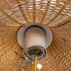 imageCreative CoOp Bamboo Fan Pendant Lamp Natural 6 Feet Cord 60 Watt Bulb Maximum Hardwire Only