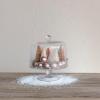 imageCreative CoOp Clear Glass Food Pedestal with Cloche Medium
