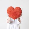 imageCreative CoOp Cotton Tufted Heart Shaped Pillow Multicolor Set of 3 Multi